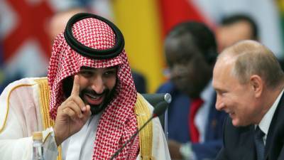 Путин переговорил с наследным принцем Саудовской Аравии