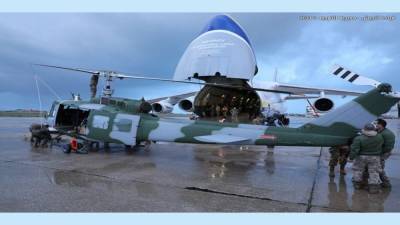 Украинский "Руслан" доставил американские вертолеты в Ливан: цель