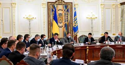 На частично секретном заседании СНБО Зеленский рассмотрит ситуацию на Донбассе