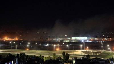 Район аэропорта в иракском городе Эрбиль подвергся ракетному обстрелу