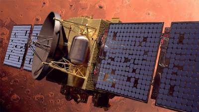Межпланетная станция "Надежда" прислала первое фото Марса, оно впечатляет