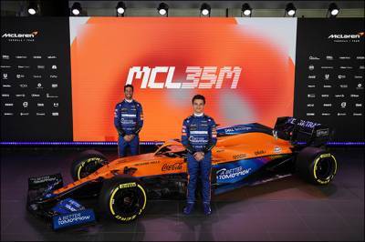 Презентации новых машин: McLaren MCL35M