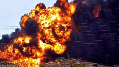 Мощный взрыв прогремел на окраине Луганска