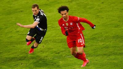 «Бавария» сыграла вничью с «Арминией» в матче Бундеслиги