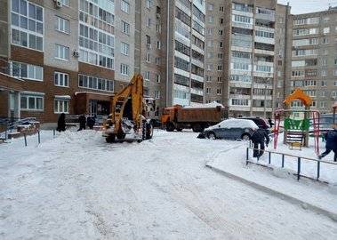 Известен график уборки снега во дворах Уфы 17 февраля