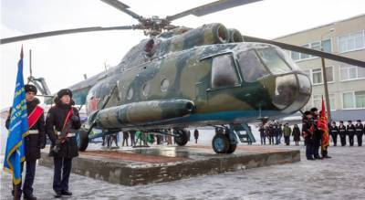 В Чебоксарах открыли музей-вертолет