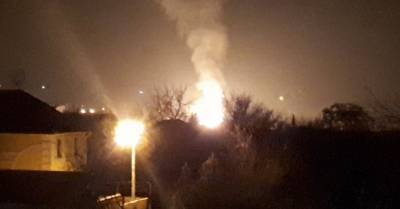 На территории оккупированного Луганска взорвался газопровод (ФОТО, ВИДЕО)