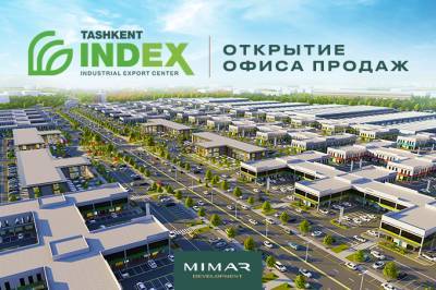 MIMAR Development открыл офис продаж Tashkent INDEX