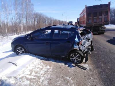 Не рассчитал скорость: водитель ВАЗа пострадал в ДТП на трассе