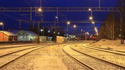 Вагоны грузового поезда сошли с рельсов в Ульяновске