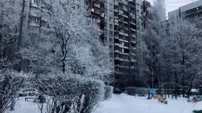 Сильный снегопад ожидается в Петербурге 16 февраля