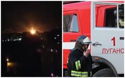 Мощный взрыв прогремел в Луганске, объявлена тревога: "Зарево до неба..."