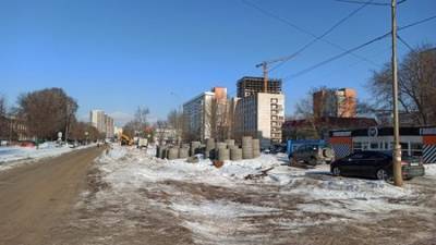 Известно, когда закончится реконструкция улицы Комсомольской в Уфе