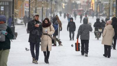 Синоптики предупредили жителей Москвы о морозном и снежном вторнике