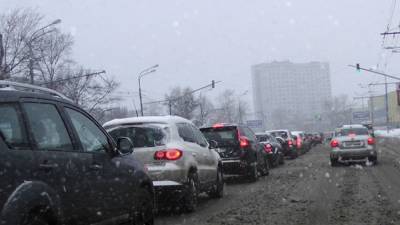В Москве могут образоваться девятибалльные пробки вечером 16 февраля