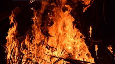Ночью в поселке Рябово Тосненского района горел частный дом