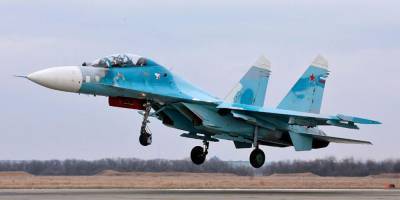 Су-27 Балтфлота потренируются сбивать стратегические бомбардировщики