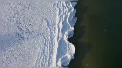 Балтийское море замерзло впервые за много лет