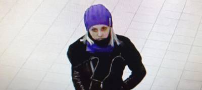 Полиция Петрозаводска разыскивает женщину, подозреваемую в краже (ФОТО)