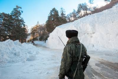 Зоны отдыха в Приэльбрусье закрыты из-за высокой лавинной опасности