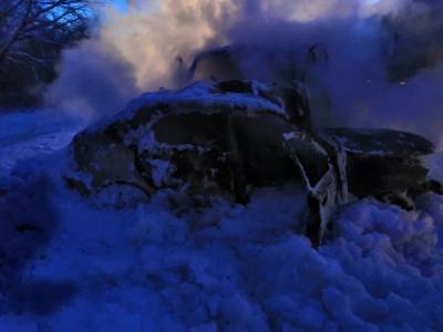 Страшное ДТП в Нижегородской области: люди заживо сгорели в машине после столкновения с грузовиком