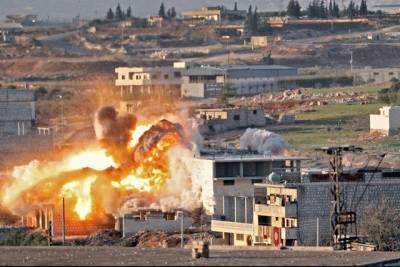 В Сирии ударный дрон уничтожил российский танк