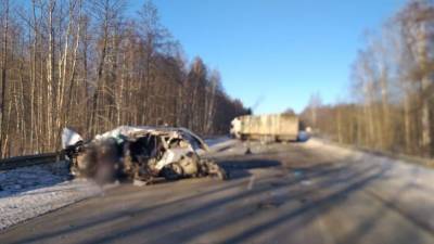 Два человека погибли после столкновения «легковушки» с КамАЗом в Мордовии