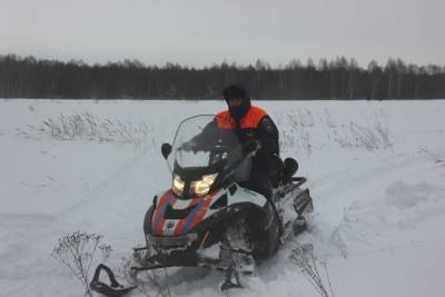 В Нижегородской области спасли мужчину, застрявшего в глубоком снегу