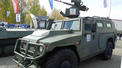 Спецназ ВС РФ получит броневики "Тигр-М" с боевым модулем для уничтожения дронов