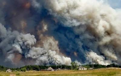 Пожары на Луганщине: объявлены еще шесть подозрений