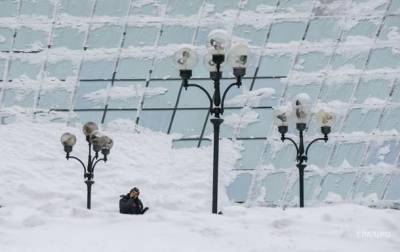 В Украине за день выпало 30 см снега