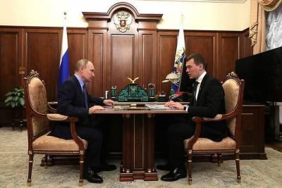 Путин оценил работу Дегтярева на посту врио главы Хабаровского края