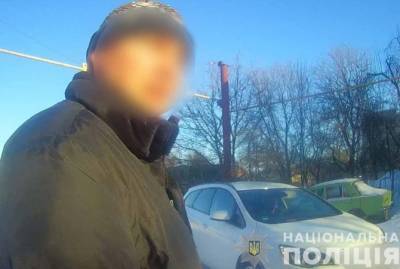 В Винницкой области пьяный водитель избил полицейского