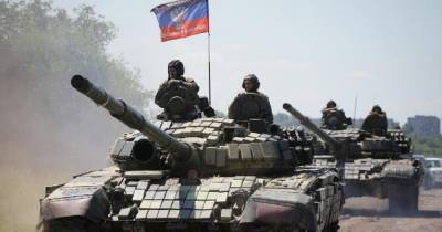 На Донбассе оккупанты продолжают разворачивать тяжелую артиллерию и танки