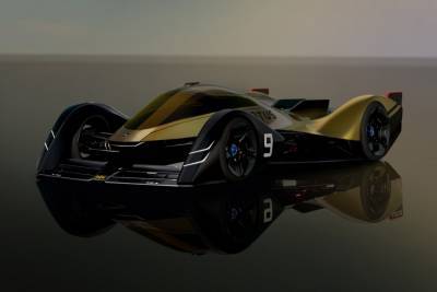Британцы показали концепт гоночного электромобиля Lotus E-R9 с четырьмя электродвигателями, сменной батареей и изменяющим форму корпусом