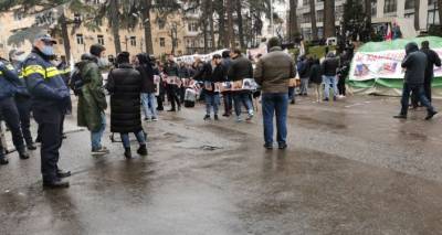 Оппозиция провела три акции протеста в один день у парламента Грузии - видео