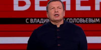 «Он был очень смелым человеком». Пропагандист Соловьев сравнил Навального с Гитлером — видео