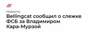 Bellingcat сообщил о слежке ФСБ за Владимиром Кара-Мурзой