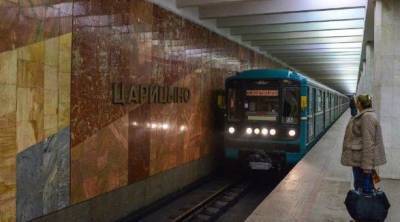 В Москве удалось спасти женщину, упавшую на рельсы на станции метро «Царицыно»