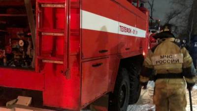 Один человек погиб при пожаре в многоэтажке на западе Москвы