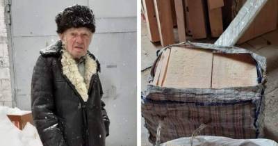 Звезда поневоле: на Киевщине пенсионер прославился, изготавливая деревянные кормушки