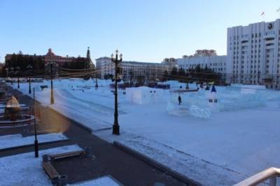 В Хабаровске начнут демонтаж ледовых городков