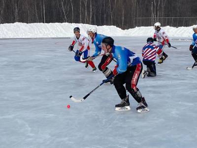 В Южно-Сахалинске разыграли награды чемпионата области по хоккею с мячом
