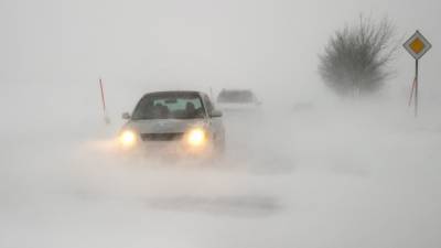 Снегоуборочный грейдер с водителем пропал во время метели на Сахалине