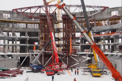 Готовность ледовой арены в Новосибирске к МЧМ-2023 составляет 52%