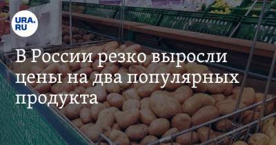 В России резко выросли цены на два популярных продукта