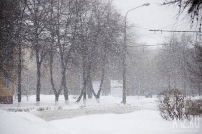 Названа причина сильного снегопада в Кемерове