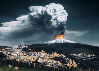 Эксперты не ожидают серьёзных последствий от извержения Этны​ - argumenti.ru - Сицилия