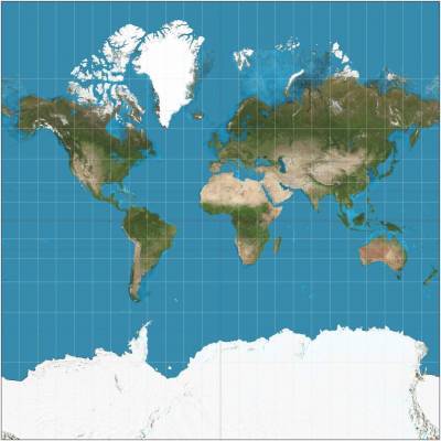 Создана первая точная карта мира