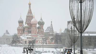 В Москве 17 февраля ожидается до -11 °C